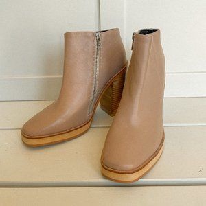 Sol Sana Taupe Ankle Booties